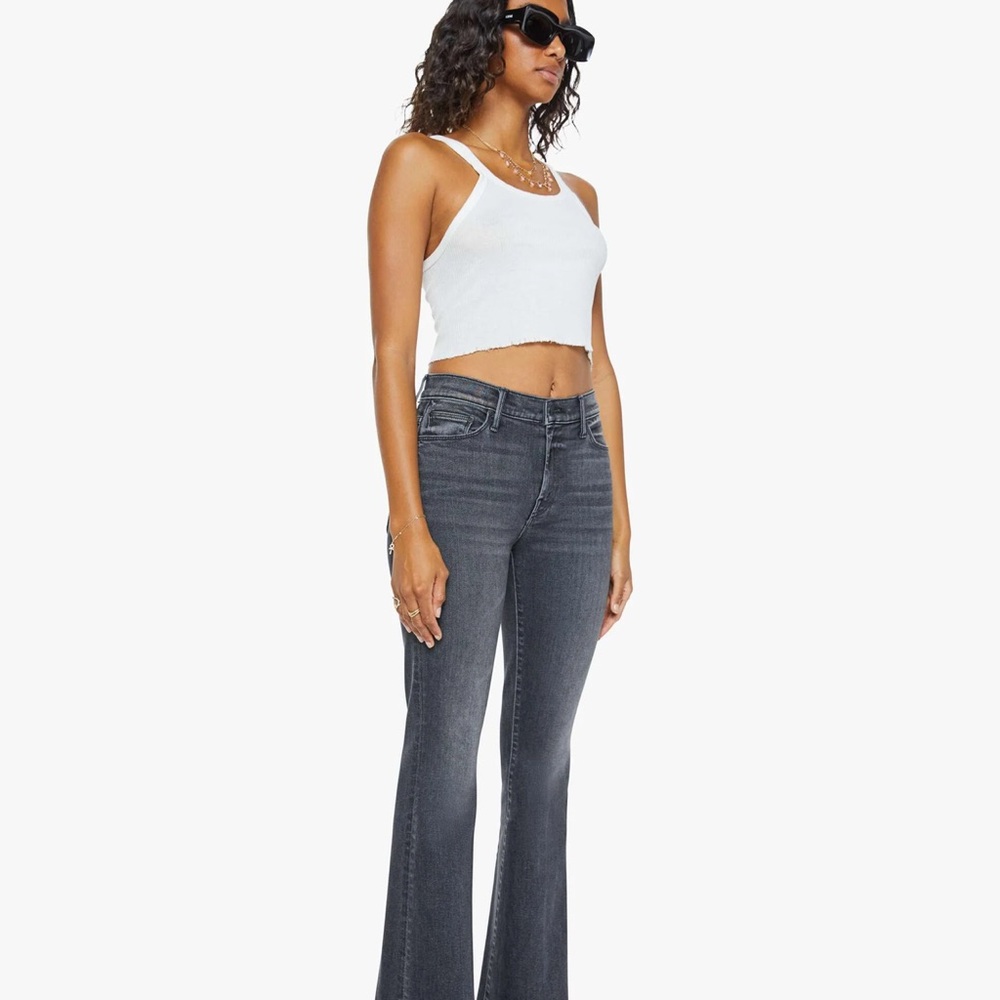 MOTHER The Weekender Black Denim - Color is “Not Guilty”